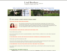 Tablet Screenshot of lindbrotherssacramento.com